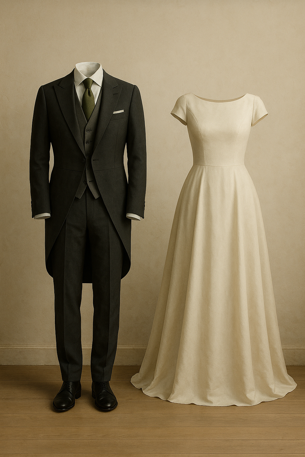 Ejemplo de vestimenta formal para el evento